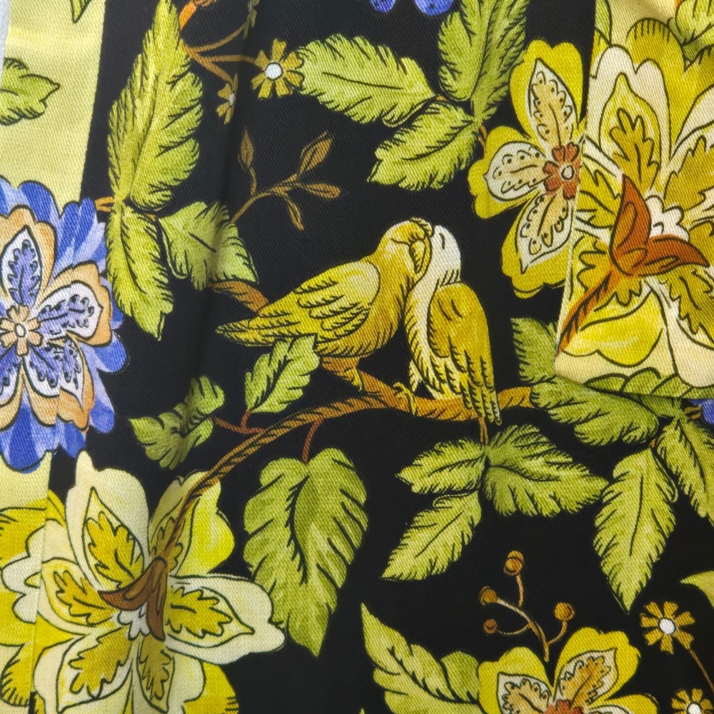 FARM Rio Floral Bird Print Wide Leg Jumpsuit S Tropical Island Summer Resort NWT - Picture 7 of 14